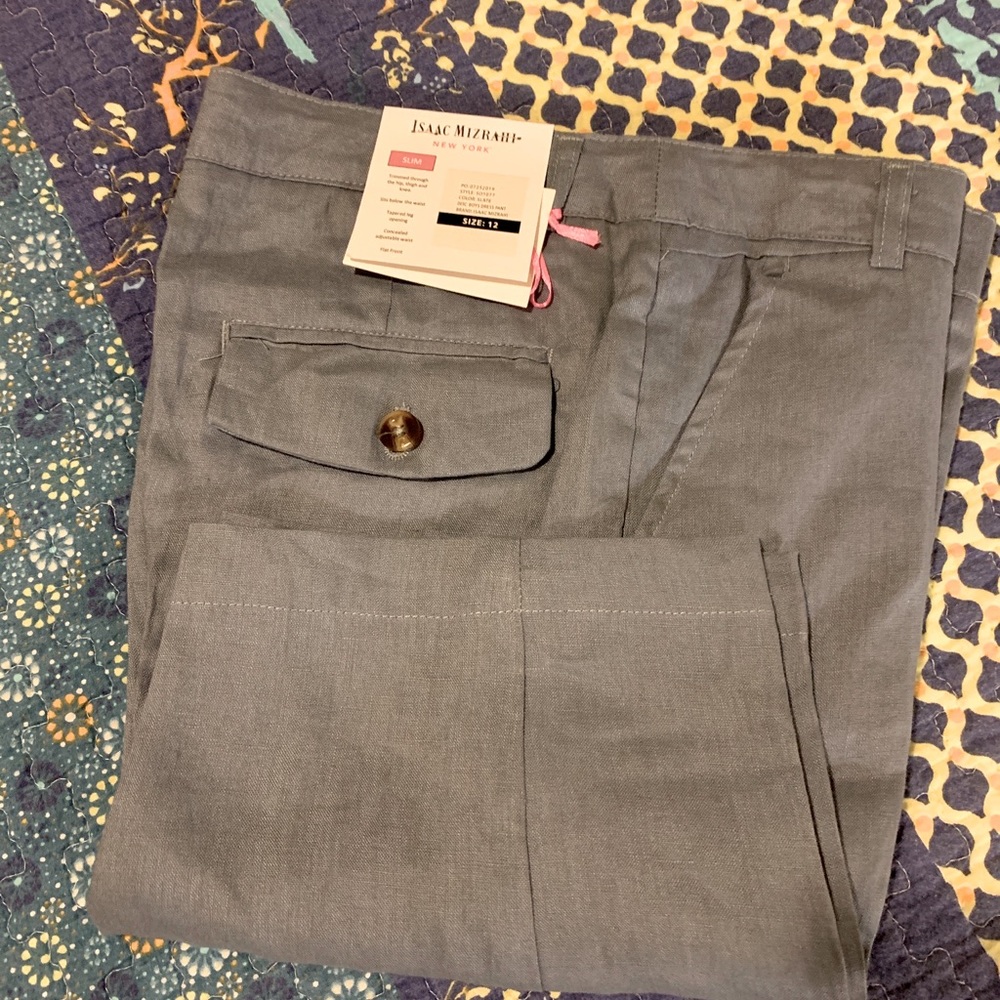 Boy’s Size 12 SLIM Linen Shorts